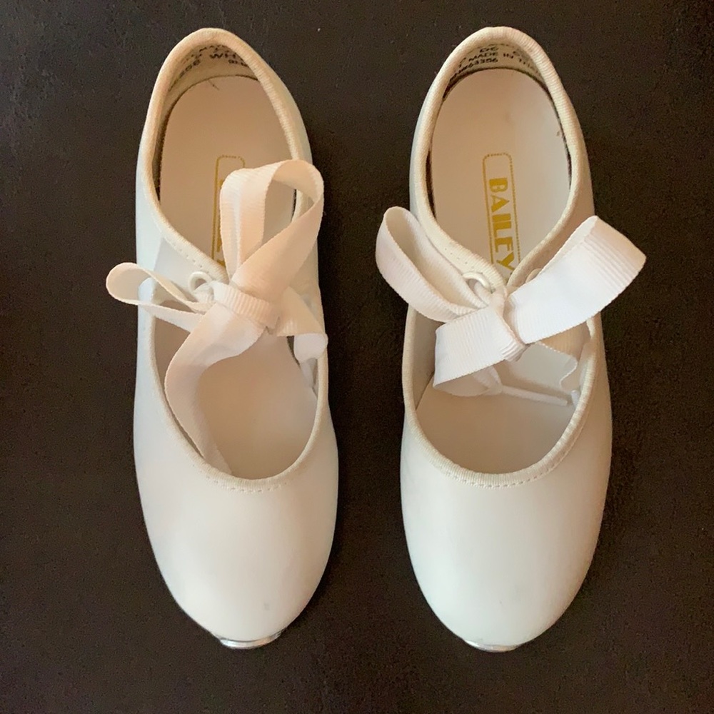 Bailey Slipper Shop (BBS) Ribbon Tie Tap Shoes